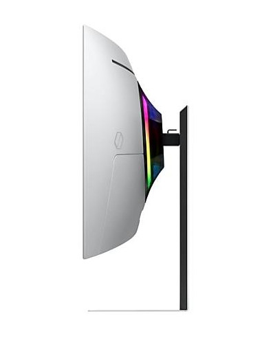 Monitor, SAMSUNG, 34", Gaming/Smart/Curved/21 : 9, Panel OLED, 3440x1440, 21:9, 175Hz, 0.03 ms, Speakers, Swivel, Height adjust