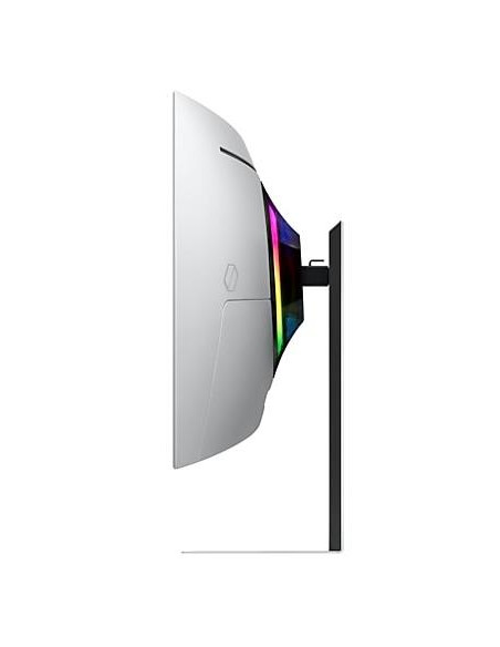 Monitor, SAMSUNG, 34", Gaming/Smart/Curved/21 : 9, Panel OLED, 3440x1440, 21:9, 175Hz, 0.03 ms, Speakers, Swivel, Height adjust
