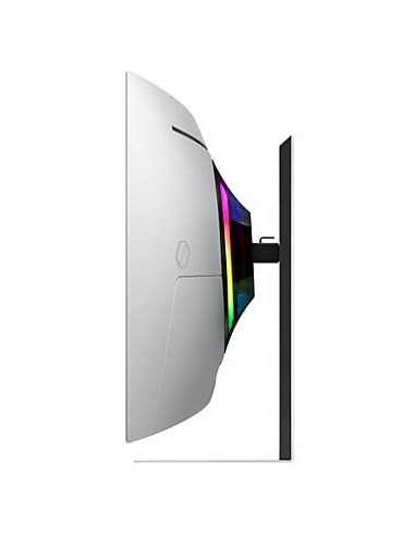 Monitor, SAMSUNG, 34", Gaming/Smart/Curved/21 : 9, Panel OLED, 3440x1440, 21:9, 175Hz, 0.03 ms, Speakers, Swivel, Height adjust