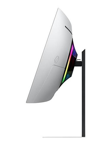 Monitor, SAMSUNG, 34", Gaming/Smart/Curved/21 : 9, Panel OLED, 3440x1440, 21:9, 175Hz, 0.03 ms, Speakers, Swivel, Height adjust