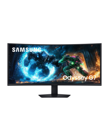 LCD Monitor, SAMSUNG, 40 ", 5120 x 2160 pixels, WUHD, Native aspect ratio 21:9, LCD, Curved, LS40FG750EUXEN