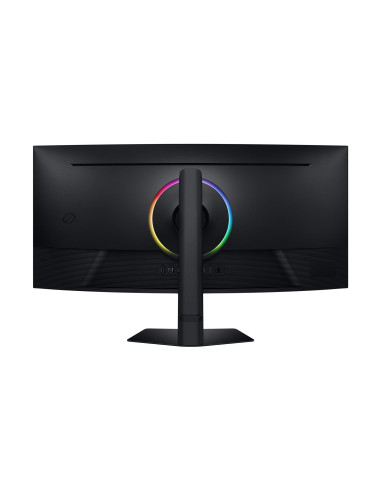 LCD Monitor, SAMSUNG, 40 ", 5120 x 2160 pixels, WUHD, Native aspect ratio 21:9, LCD, Curved, LS40FG750EUXEN