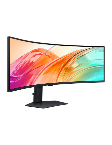 LCD Monitor, SAMSUNG, 49 ", 5120 x 1440 pixels, Dual QHD, Native aspect ratio 32:9, LCD, Curved, LS49F950UAUXEN