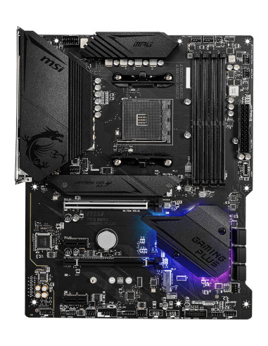 Mainboard, MSI, AMD B550, SAM4, ATX, 2xPCI-Express 3.0 1x, 1xPCI-Express 3.0 4x, 2xM.2, 1xPCI-Express 4.0 1x, Memory DDR4, Memo