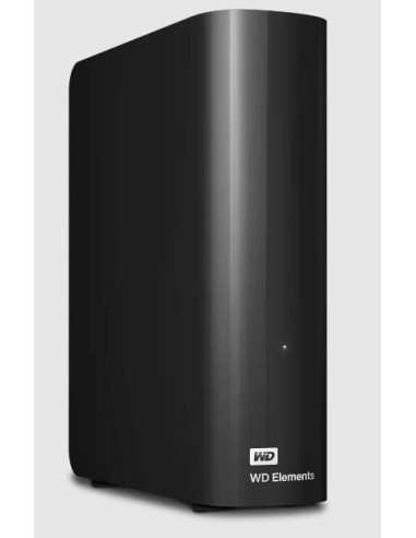 External HDD, WESTERN DIGITAL, Elements Desktop, WDBWLG0200HBK-EESN, 20TB, USB 3.0, Drives 1, Black, WDBWLG0200HBK-EESN