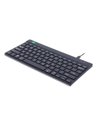 KEYBOARD COMPACT BREAK ENG/BLACK RGOCOUSWDBL R-GO TOOLS