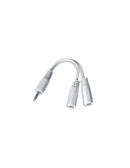 CABLE AUDIO SPLITTER 3.5MM/10CM WHITE CCA-415W GEMBIRD