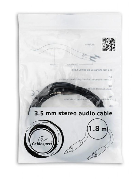 CABLE AUDIO 3.5MM 1.8M/CCAP-444-6 GEMBIRD