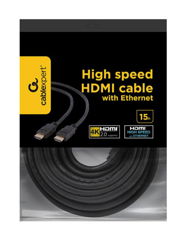 CABLE HDMI-HDMI 15M V2.0 BLK/CC-HDMI4-15M GEMBIRD