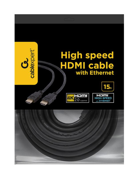 CABLE HDMI-HDMI 15M V2.0 BLK/CC-HDMI4-15M GEMBIRD