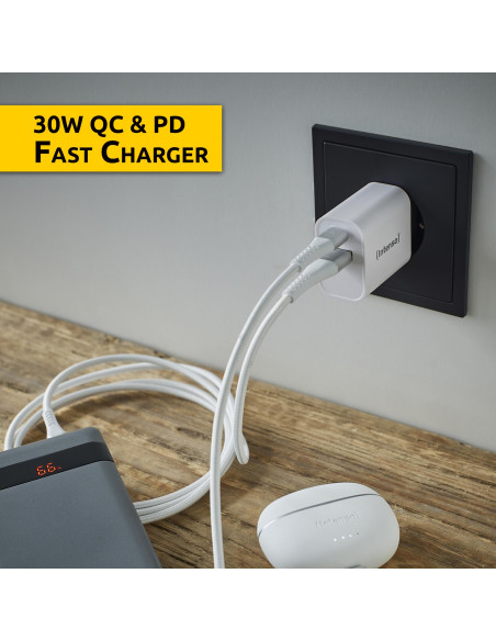 POWER ADAPTER USB-A/USB-C/7803012 INTENSO