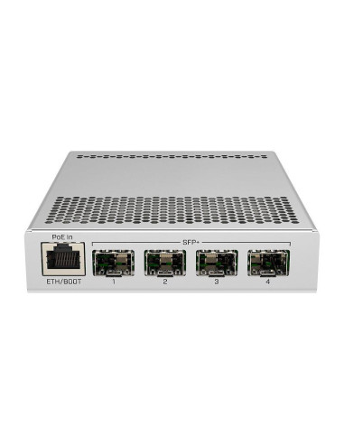 Switch, MIKROTIK, PoE ports 1, CRS305-1G-4S+IN