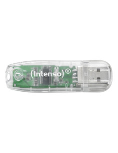 MEMORY DRIVE FLASH USB2 32GB/TRANSPARENT 3502480 INTENSO