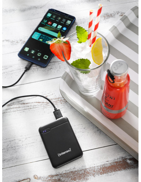 POWER BANK USB 5000MAH/BLACK 7313520 INTENSO