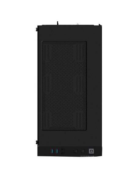 Case, GIGABYTE, C200 GLASS, MidiTower, Not included, ATX, MicroATX, MiniITX, Colour Black, GB-C200G