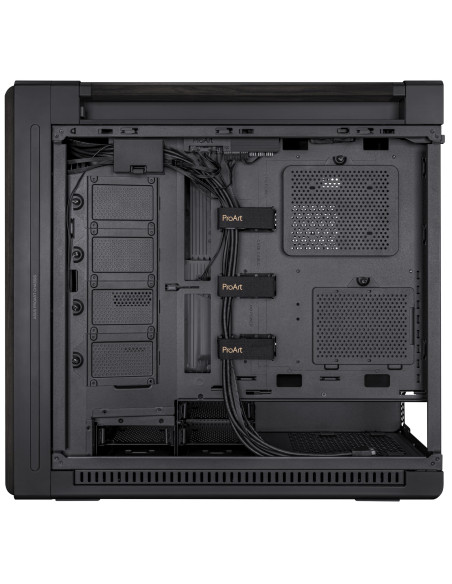 Case, ASUS, ProArt PA602 Wood Edition - Metal Panel, MidiTower, Case product features Fan control panel, Not included, Colour B