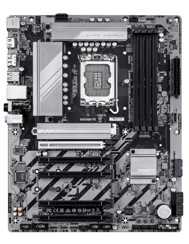 Mainboard, GIGABYTE, Intel B860 Express, LGA1851, ATX, Memory DDR5, 5xPCI-Express 16x, 2xM.2, 1xHDMI, 1xDisplayPort, 1xAudio-In