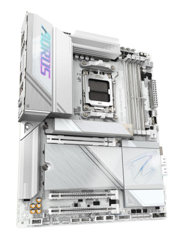 Mainboard, GIGABYTE, AMD X870E, SAM5, ATX, Memory DDR5, Memory slots 4, X870EAORUSPROICE1.1