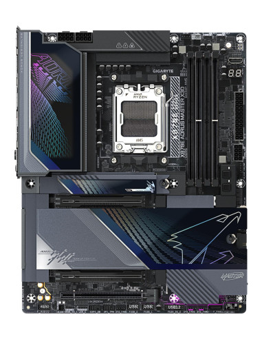 Mainboard, GIGABYTE, AMD X870E, Socket AM5, ATX, RAM DDR5-SDRAM, 4xSlots, Wi-Fi Yes, Bluetooth Yes, 5xNumber of M.2 (M) slots, 