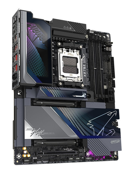 Mainboard, GIGABYTE, AMD X870E, Socket AM5, ATX, RAM DDR5-SDRAM, 4xSlots, Wi-Fi Yes, Bluetooth Yes, 5xNumber of M.2 (M) slots, 