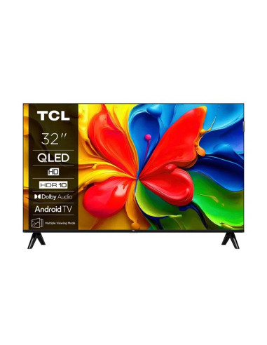 TV Set, TCL, 32 ", HD, 1366 x 768 pixels, Flat, 16:9, QLED, 32V4C