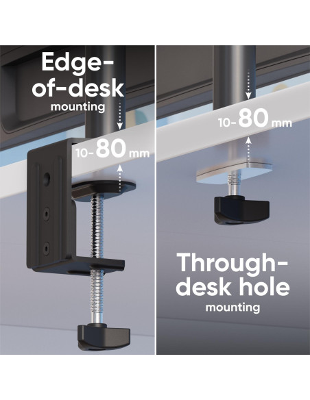 MONITOR ACC DESK MOUNT/13-32" BLACK D221E-B ONKRON