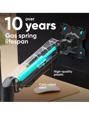 MONITOR ACC DESK MOUNT/13-32" BLACK G160-B ONKRON