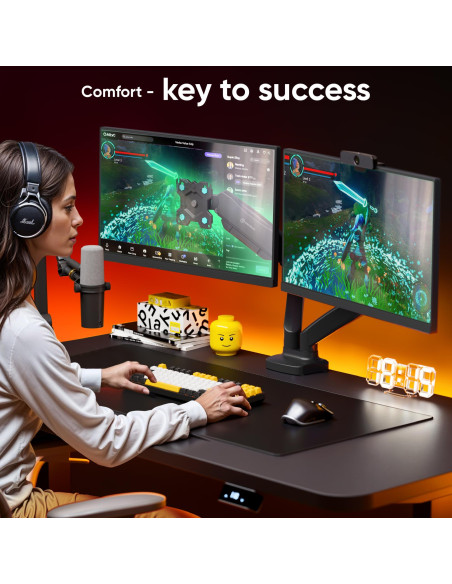 MONITOR ACC DESK MOUNT/13-32" BLACK G160-B ONKRON