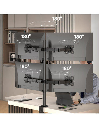MONITOR ACC DESK MOUNT/13-32" BLACK D421E-B ONKRON