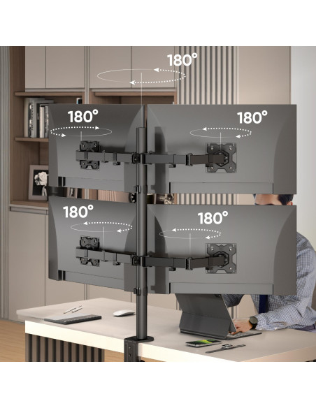 MONITOR ACC DESK MOUNT/13-32" BLACK D421E-B ONKRON