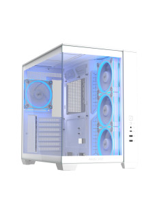 Case, ASUS, ATX/micro ATX/Mini-ITX, White, PC, A32 Plus TG ARGB White, 90DC00S3-B19000