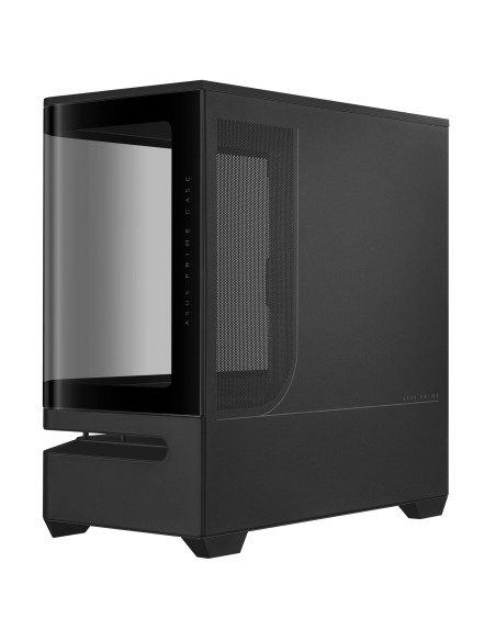 Case, ASUS, micro ATX/Mini-ITX, Black, Midi Tower, PC, Prime AP202 ARGB, PRIMEAP202TG