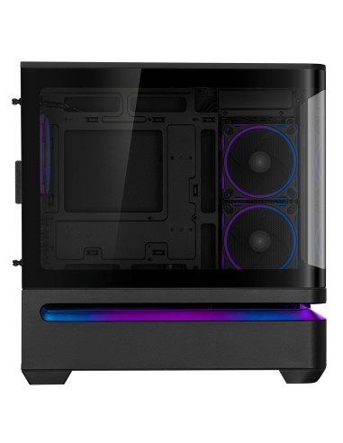 Case, ASUS, micro ATX/Mini-ITX, Black, Midi Tower, PC, Prime AP202 ARGB, PRIMEAP202TG
