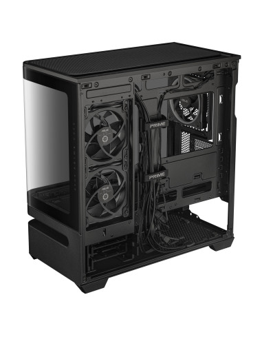 Case, ASUS, micro ATX/Mini-ITX, Black, Midi Tower, PC, Prime AP202 ARGB, PRIMEAP202TG