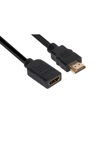 CABLE HDMI TO HDMI 3M/M/F CAC-1321 CLUB3D