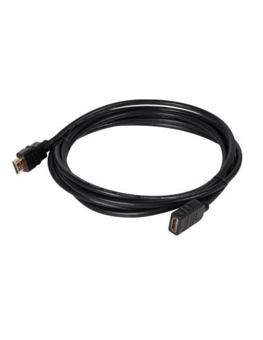 CABLE HDMI TO HDMI 3M/M/F CAC-1321 CLUB3D