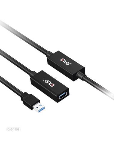 CABLE USB3.2 REPEATER 10M/M/F CAC-1405 CLUB3D