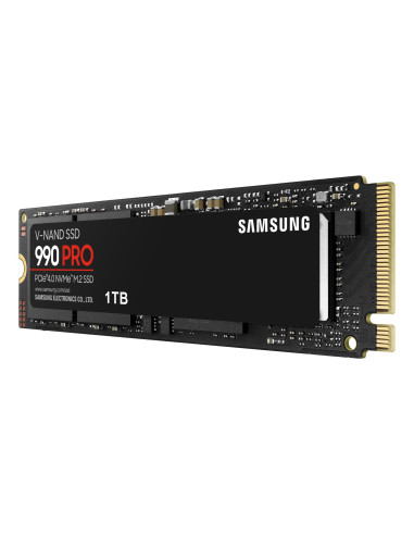 SSD, SAMSUNG, 990 PRO, 1TB, M.2, PCIE, NVMe, MLC, Write speed 6900 MBytes/sec, Read speed 7450 MBytes/sec, 2.3mm, TBW 600 TB, M