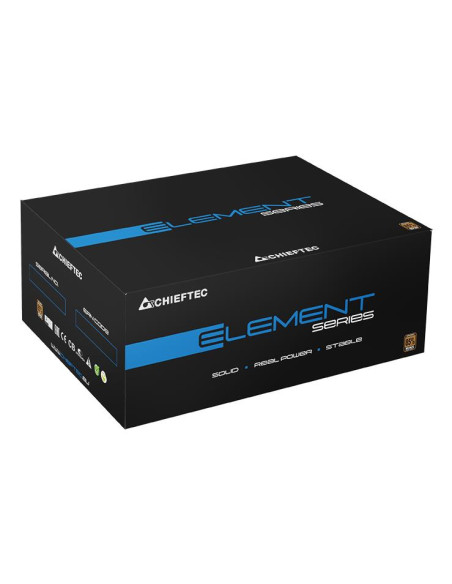 Power Supply, CHIEFTEC, PS/2, PC, 200 - 240 V, 500 W, ELP-500S