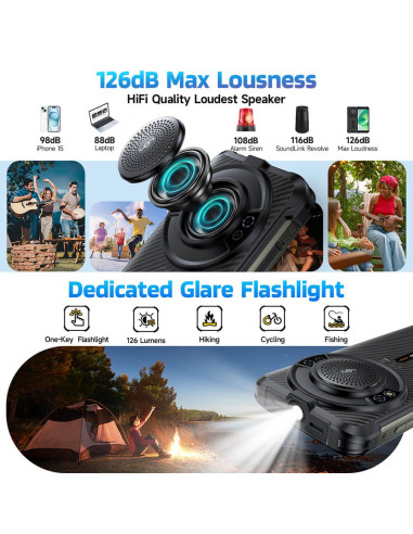 MOBILE PHONE RUGKING/8/256GB ULEFONE