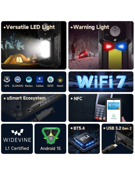 MOBILE PHONE ARMOR 29 ULTRA/16GB/1TB MARVEL BLACK ULEFONE