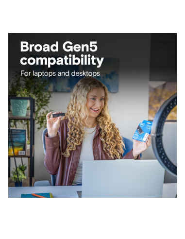 SSD, CRUCIAL, P510, 2TB, M.2, PCIe Gen5, NVMe, TLC, Write speed 8700 MBytes/sec, Read speed 10000 MBytes/sec, TBW 1200 TB, CT20