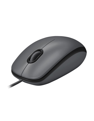 MOUSE USB OPTICAL M100/BLACK 910-006652 LOGITECH