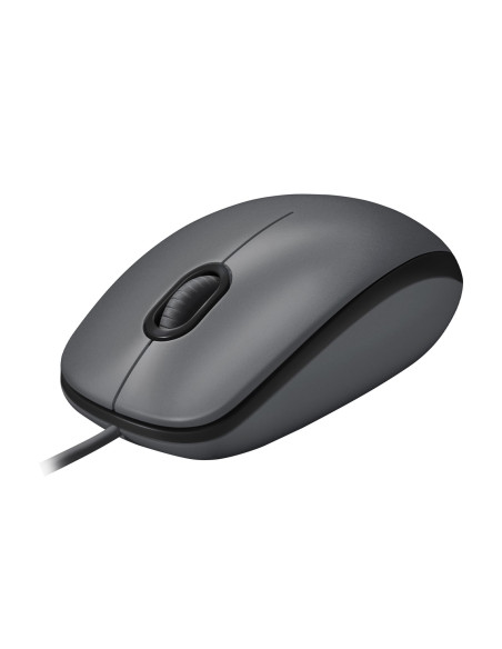 MOUSE USB OPTICAL M100/BLACK 910-006652 LOGITECH