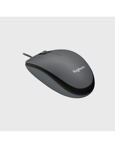 MOUSE USB OPTICAL M100/BLACK 910-006652 LOGITECH