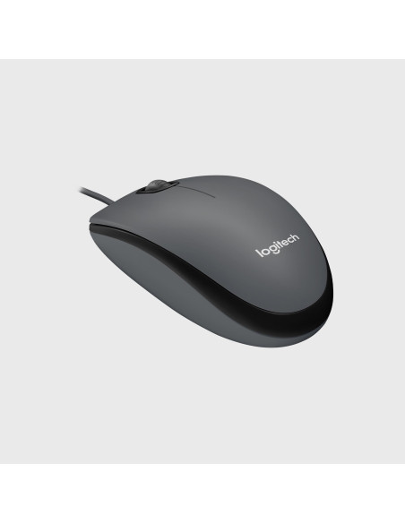 MOUSE USB OPTICAL M100/BLACK 910-006652 LOGITECH