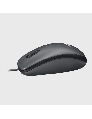 MOUSE USB OPTICAL M100/BLACK 910-006652 LOGITECH