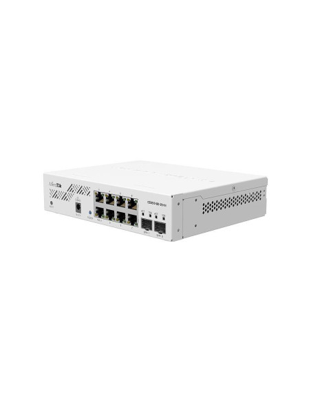 Switch, MIKROTIK, CSS610-8G-2S+IN, Desktop/pedestal, 8x10Base-T / 100Base-TX / 1000Base-T, 2xSFP+, CSS610-8G-2S+IN