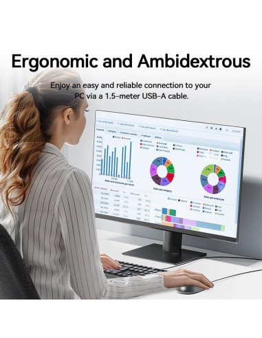 MOUSE USB OPTICAL BLACK/KTABG VENTION