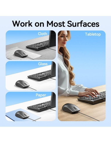 MOUSE USB OPTICAL BLACK/KTABG VENTION